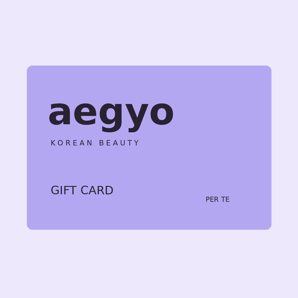 Gift Card AEGYO
